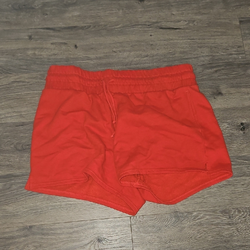 Women's Red Shorts